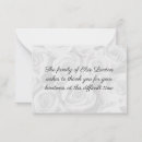 Search for black and white rose note cards Simple
