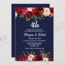 Search for 4th anniversary invitations Floral