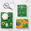 Search for horseshoe wrapping paper Green