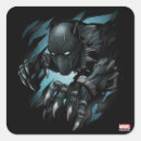 Search for comic pattern stickers Black panther
