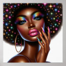 Recherche de coiffure afro posters Femme afro américaine