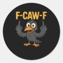 Search for crow designs stickers F caw f
