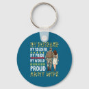 Search for worlds best husband keychains Soldier