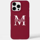 Search for burgandy iphone cases For him