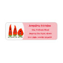 Search for spicy return address labels Peppers