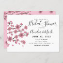 Search for cherry blossom bridal shower invitations Japanese