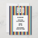 Search for stripes halloween invitations Orange