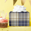 Search for blue buffalo plaid wrapping paper Cottagecore