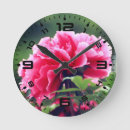 Recherche de pivoines roses horloges Poney