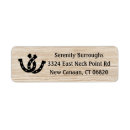 Search for horseshoe wedding return address labels Wood