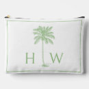 Recherche de palmiers cosmétiques pochettes Vert