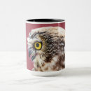 Search for saw whet mugs Bird