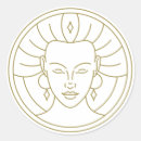 Search for line art stickers Beauty
