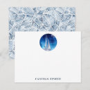 Search for yacht note cards Navy blue