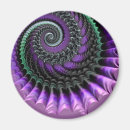 Recherche de de fractale refrigérateur magnets Pourpre