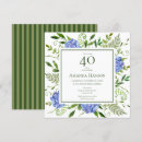 Search for blue hydrangea birthday invitations Hydrangeas