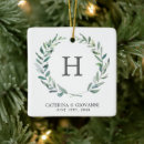 Recherche de monogramme de couronne ornements Aquarelle
