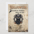 Recherche de dance halloween invitations Fête d'halloween