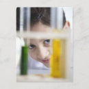 Recherche de tubes à essai cartes postales Éducation