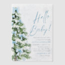 Search for holiday baby boy shower invitations Baby its cold outside