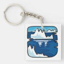 Search for icebergs keychains Winter