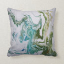 Recherche de marbre blanc coussins Abstrait