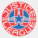Search for justice league logo stickers Back to school
