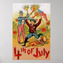 Search for vintage 4th of july posters Usa