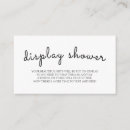 Search for display shower enclosure cards Black and white