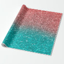 Search for teal green wrapping paper Trendy