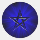 Search for blue pentagram stickers Paganism