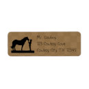 Search for cowboys return address labels Animals