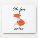 Search for fox mousepads Pun