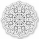 Search for retro tattoo stickers Mandala