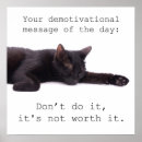 Search for demotivational posters Cat