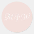 Recherche de blush rose autocollants Monogramme