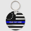 Search for thin blue line flag keychains Usa