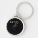 Search for unique funny keychains Crow