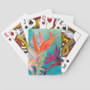 Recherche de tropical jeux de cartes Oiseau de paradis