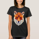 Recherche de animal géométrique tshirts Renard