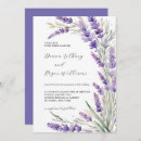Search for rustic lavender wedding invitations Classic