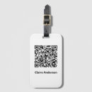 Recherche de code qr bagages étiquettes Votre logo ici