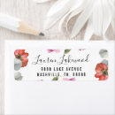 Search for floral bridal return address labels Simple