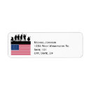 Search for soldier return address labels Veteran