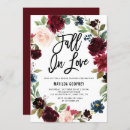 Recherche de fall in love bridal shower invitations Bohème
