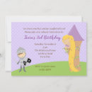 Search for rapunzel birthday invitations Princess