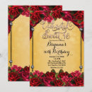 Recherche de princesse 16ans anniversaire invitations Glamour