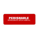Search for perishable Warning