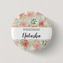 Search for blushing rose buttons Bridesmaid