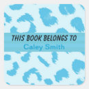 Search for cool bookplates Blue